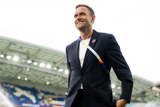 Head coach Martin Sjögren of Norway
