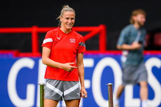 Ana-Maria Crnogorcevie of the Swiss women's national