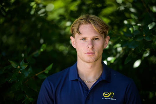 Carl Bengtström of the Swedish national athletics team