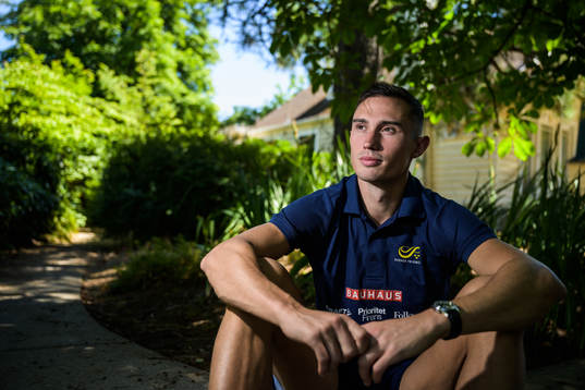Thobias Montler of the Swedish national athletics team