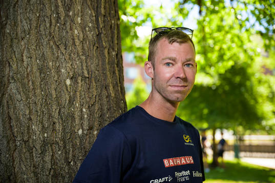 Erik Olsson, coach of the Swedish national athletics team,