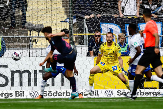 Mål 0-1 av Malmö FFs Moustafa Zeidan förbi IFK