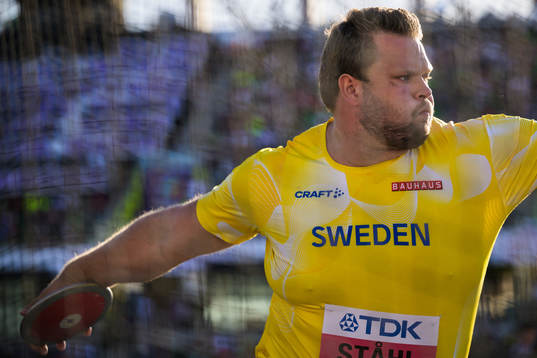 Daniel Ståhl of Sweden