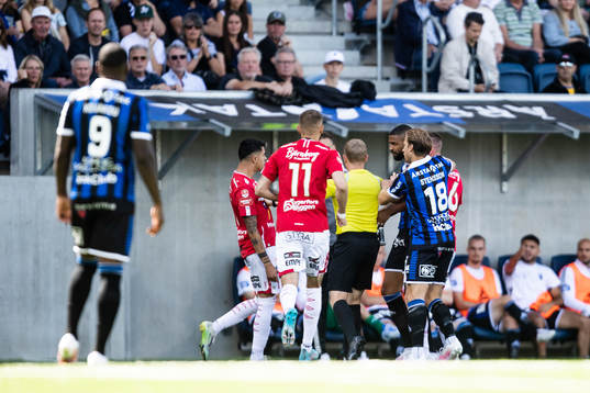 Degerfors Diego Campos och Sirius Kristopher Da Graca