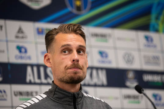 Sirius tränare Daniel Bäckström