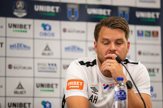 Degerfors tränare Andreas Holmberg