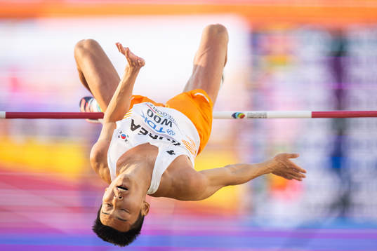 Sanghyeok Woo of South Korea