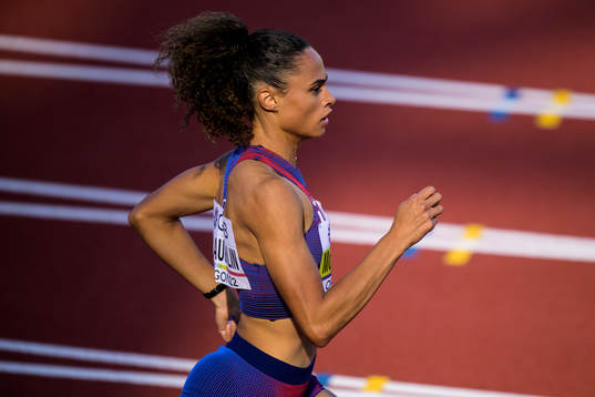 Sydney McLaughlin of USA