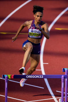 Sydney McLaughlin of USA