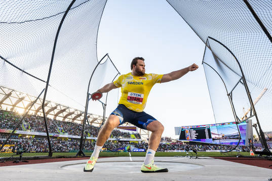 Daniel Ståhl of Sweden