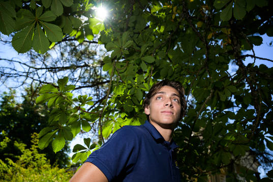 Armand Duplantis of the Swedish national athletics team