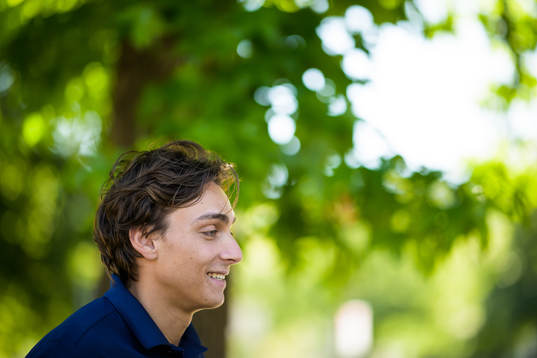 Armand Duplantis of the Swedish national athletics team at