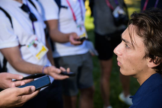 Armand Duplantis of the Swedish national athletics team is
