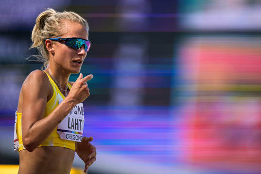 Sarah Lahti of Sweden