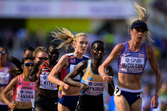 Karoline Bjerkeli Grøvdal of Norway