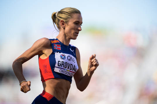 Karoline Bjerkeli Grøvdal of Norway