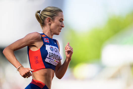 Karoline Bjerkeli Grøvdal of Norway