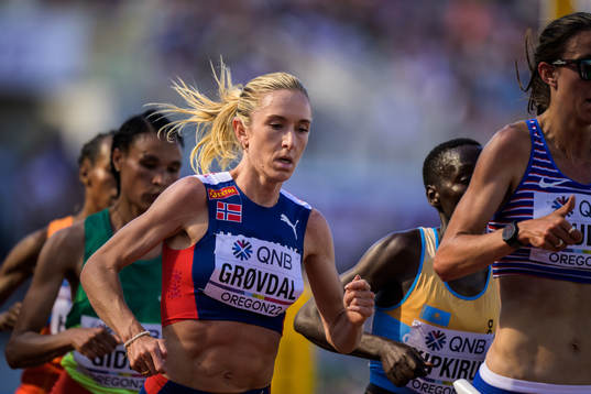 Karoline Bjerkeli Grøvdal of Norway