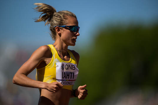 Sarah Lahti of Sweden