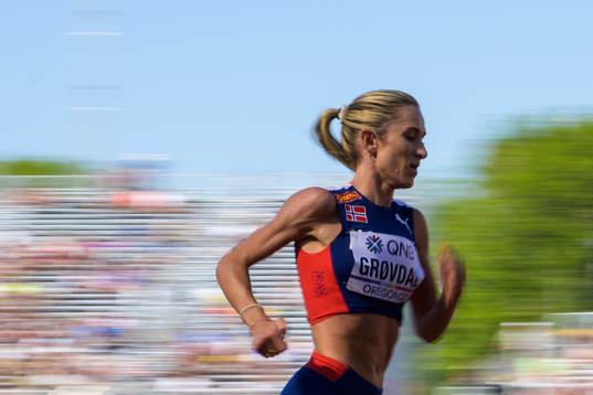 Karoline Bjerkeli Grøvdal of Norway
