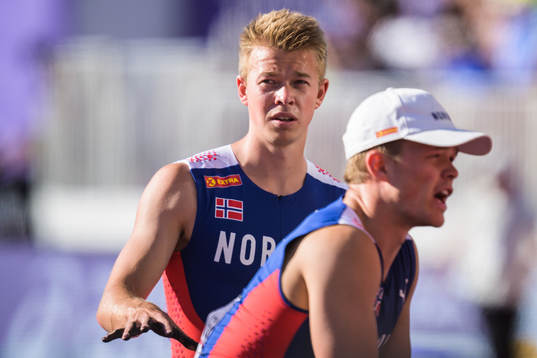 Simen Guttormsen and Sondre Guttormsen of Norway in men’s