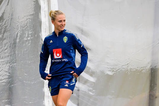 Rebecka Blomqvist of the Swedish women's national football