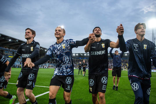 IFK Göteborgs Gustaf Norlin, Linus Carlstrand och Kevin