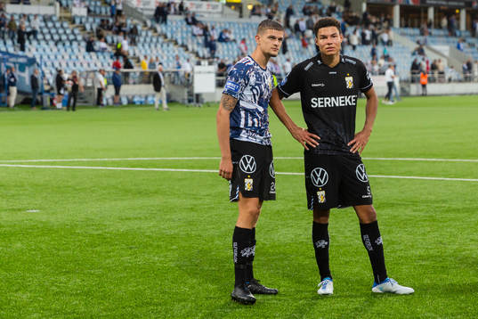 IFK Göteborgs Filip Ambroz och Alexander Jallow