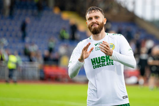 Hammarbys Simon Sandberg jublar