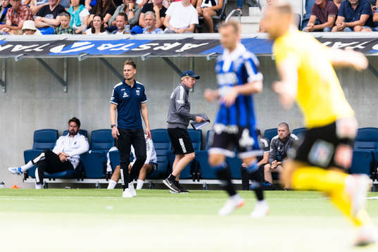 Sirius tränare Daniel Bäckström