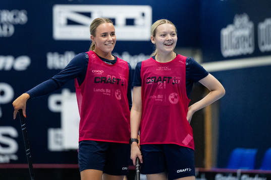 Warbergs Sandra Hawerman och Ida Sundberg