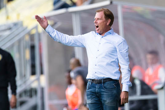 Brommapojkarnas tränare Christer Mattiasson