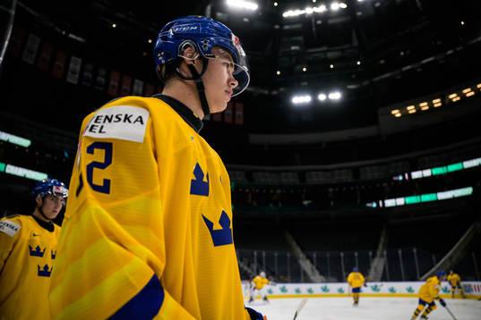 William Wallinder of Sweden at warm-up