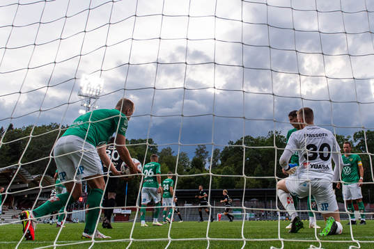 Jönköpings Södras Sebastian Crona och Alexander Nilsson