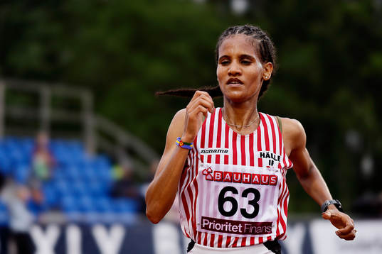 Samrawit Mengsteab Hälle IF vinnare i 10 000 m