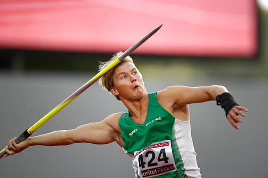 Trean i spjut Esa Hiltunen Ullevi FK