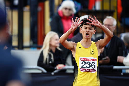 Vinnare Melwin Lycke Holm Kils AIK i höjdhopp