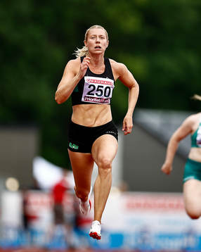 Tvåan i 100 m Daniella Busk Malmö AI