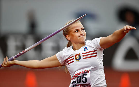 Stina Jacobson Örgryte IS i spjut