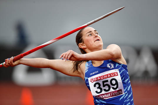 Emelie Olsson Säffle FIK i spjut