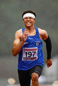 Isak Hughes  IFK Växjö i 100 m