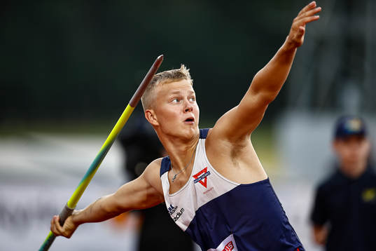 Leon Bodén KFUM Örebro i spjut