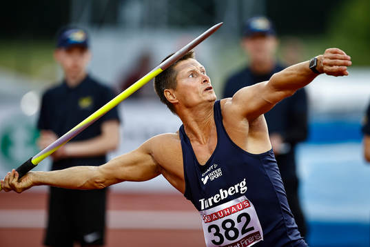 Stellan Back Turebergs FK i spjut