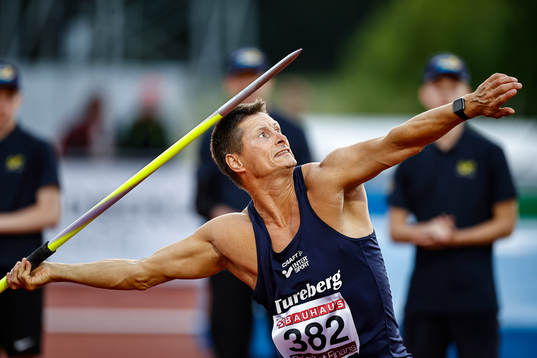 Stellan Back Turebergs FK i spjut