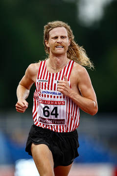 Arvid Öhrn  Hälle IF i 10 000 m