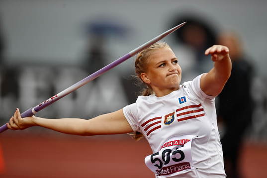 Stina Jacobson Örgryte IS i spjut