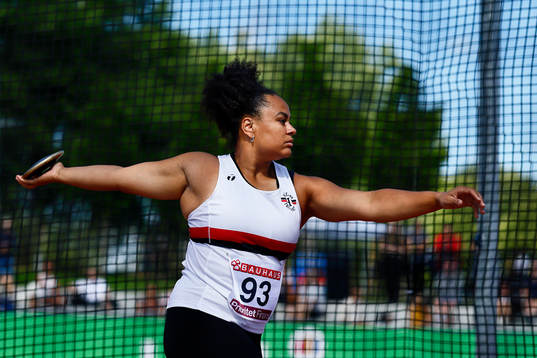 Vanessa Kamga Hässelby SK i diskus
