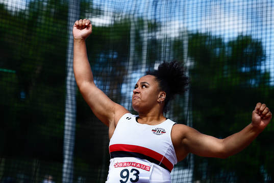 Vanessa Kamga Hässelby SK i diskus