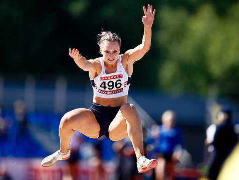 Jenny Lestander Örgryte IS i längdhopp