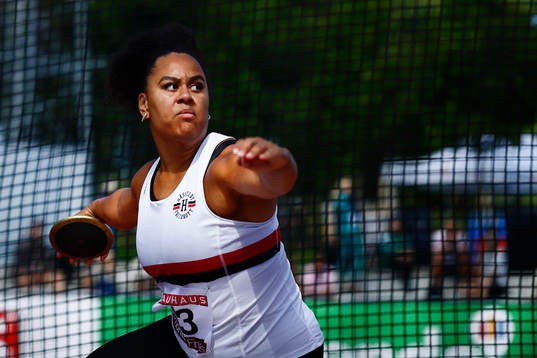 Vanessa Kamga Hässelby SK i diskus